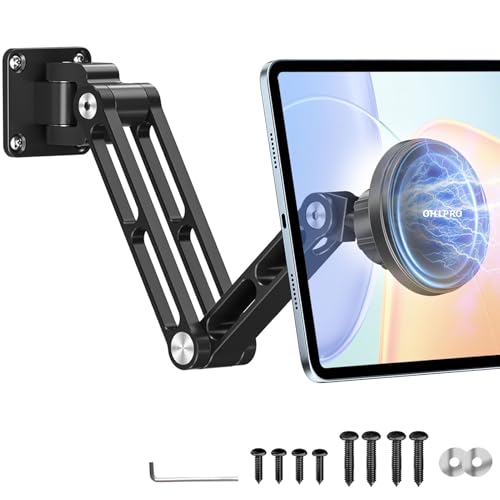 OHLPRO Magnetic iPad Wall Mount Tablet Holder, Heavy Duty - Image 2