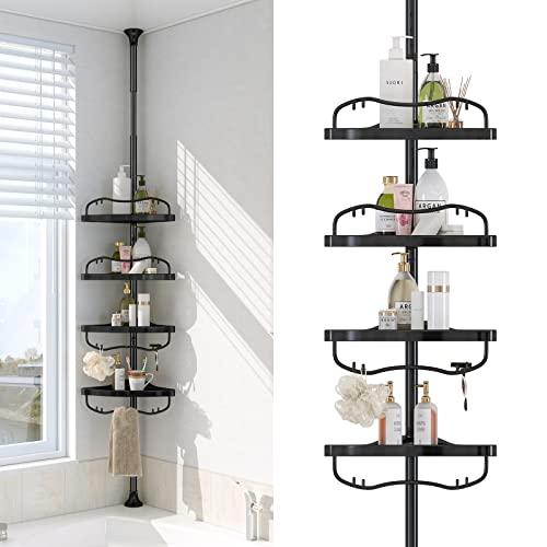 Corner Shower Caddy Tension Pole - Heavy Duty Floor | All Products - Image 2