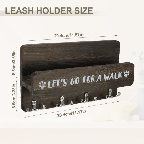 Dog Leash Holder for Wall, Convenient Storage Dog Leash Hook - Image 5