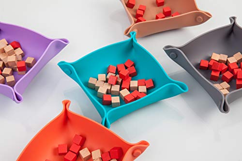 Collapsible Board Game Storage Bowls, Portable Folding - Image 3