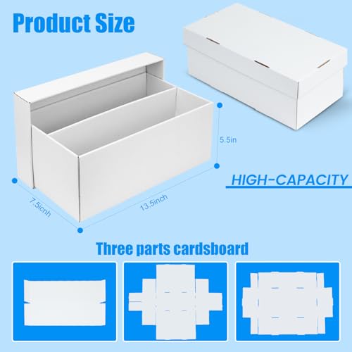 2 Pack Trading Card Storage Box - 2 Rows Graded Card Case - Image 3