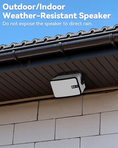 400W Outdoor Bluetooth Speakers, Wireless Sync Between Speakers - Image 6