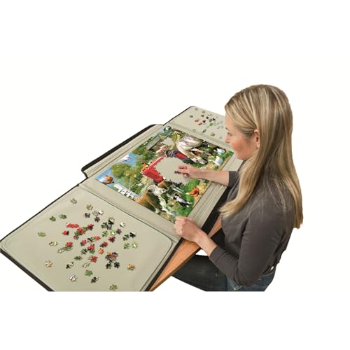 Jumbo, Puzzle Mates, Portapuzzle - Standard 1,000 Piece, Jigsaw - Image 4