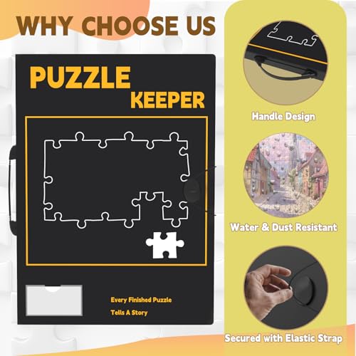 Puzzle Storage Folder with Labeling Tab,Puzzle Binder - Image 4