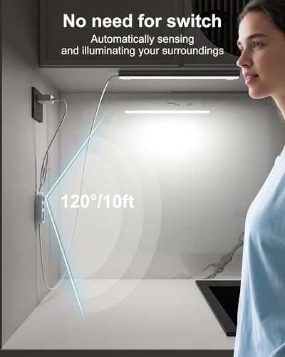 ASOKO Motion Sensor LED Under Counter Light 14.5in 3 Color - Image 4
