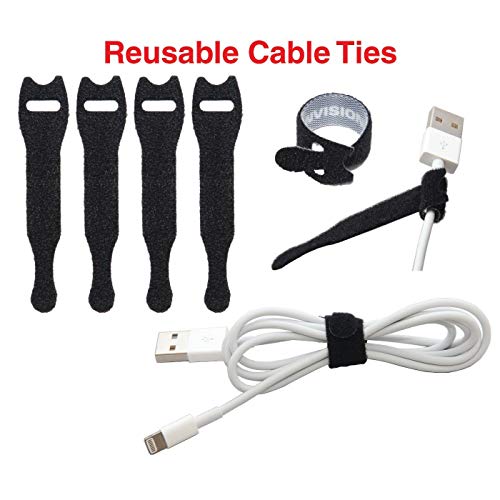 Desktop Cable Organizer, Cord Holder for Desk and Ni | Cable Managemen - Image 6