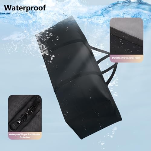 Waterproof Patio Cushion Storage Bag - 68x20x30 Inch Heavy - Image 7