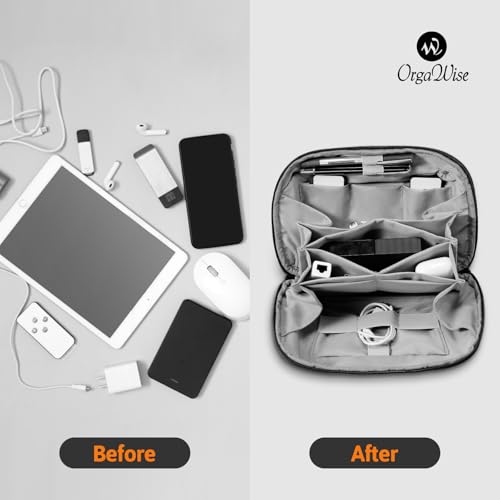 OrgaWise Electronics Travel Organizer, Multi-Layer Tech Case - Image 7