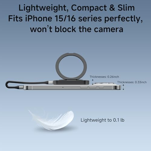 fanxiang 2TB Magnetic Portable SSD with 360° Rotating Stand, Up - Image 7