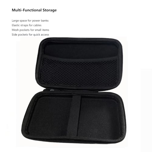 U-KIME EVA Electronics Organizer Case for Cables, Chargers - Image 4