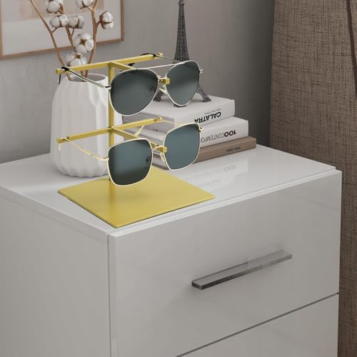 2-Tier Gold Sunglass Display Stand,Sunglass Organizer (1-Pack) - Image 6