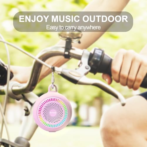 SOWO Small Waterproof Speaker Bluetooth Portable Wireless - Clip - Image 7
