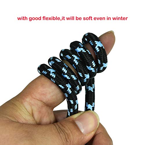 FILSHU 16 AWG Heavy Duty 3 Prong Braided Power Cord, 5 Feet - Image 6