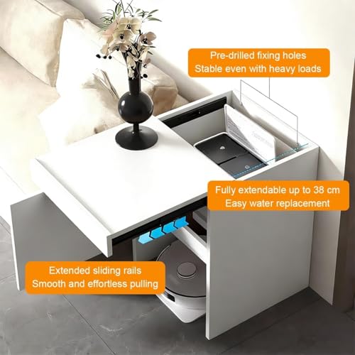 Robot Vacuum Storage Cabinet, Hidden Cabinet for Robot - Image 4