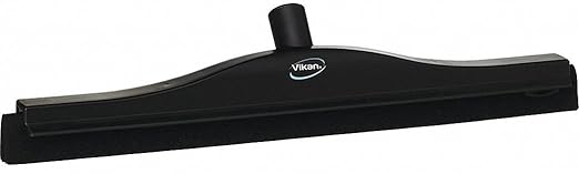 Vikan 77539 Squeegee,Fixed Head,Floor,20",PP/RB,Black