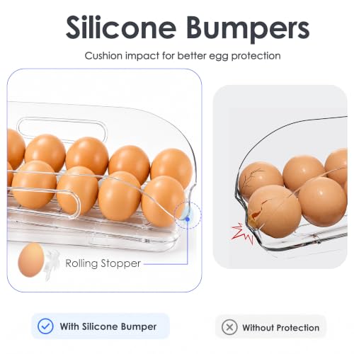 SMRCAD 24-Egg Holder for Fridge with Silicone Bumper | All Products - Image 4