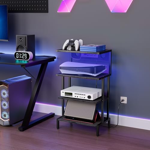Game Console Shelf, 4-Tier Video Gaming Consoles Stand - Image 3