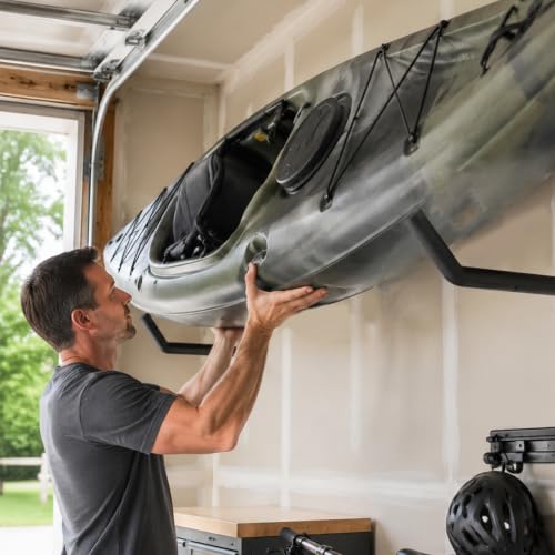 4 Pack Heavy Duty Garage Storage Hooks, 55 LB Capacity - Image 7