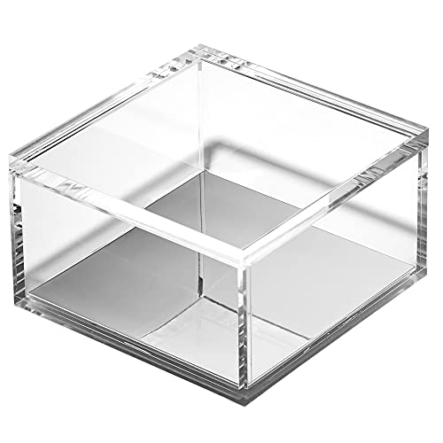 OfficeGoods Acrylic Desk Organizer with Silver Base, Large - Image 4