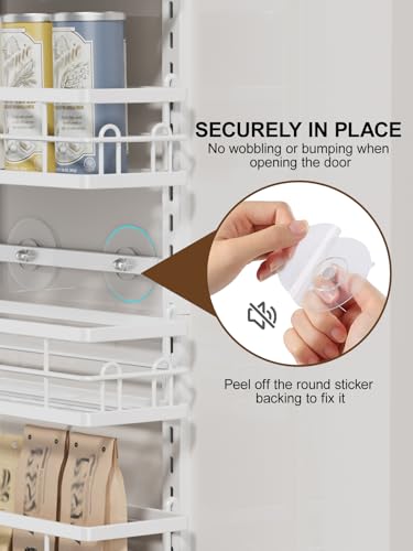 Delamu 9-Tier Over the Door Pantry Organizer, Adjust - Image 7