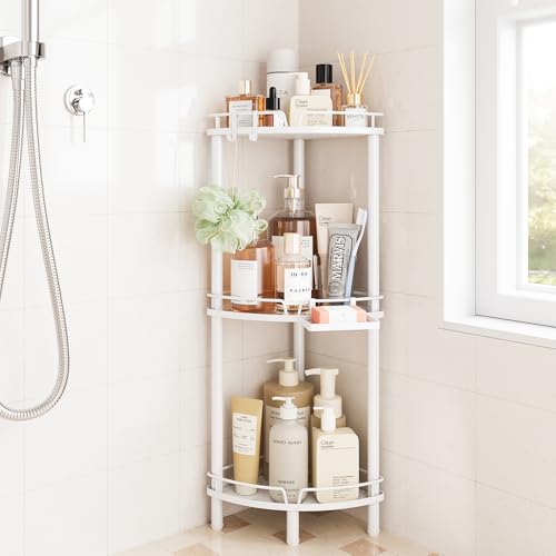 ELYKEN Corner Shower Caddy, 3 Tier Stainless Steel Shower - Image 2