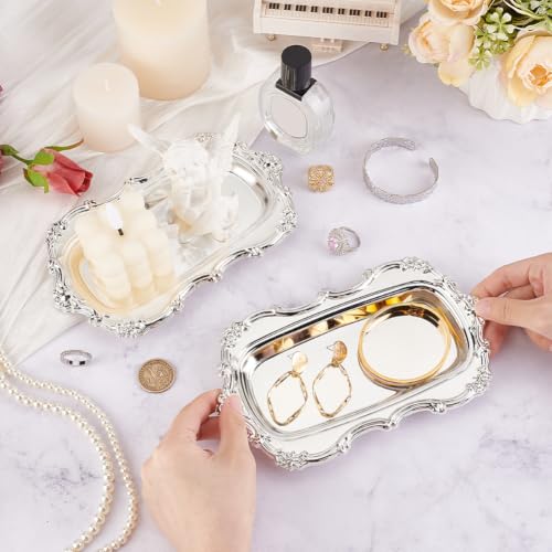 NBEADS Serving Platter Jewelry Display Tray, 6 Pcs - Image 4