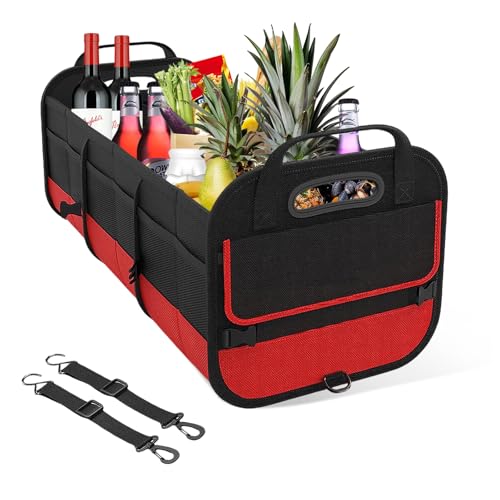 Car Trunk Organizer, Large Capacity Collapsible Cargo - Image 2