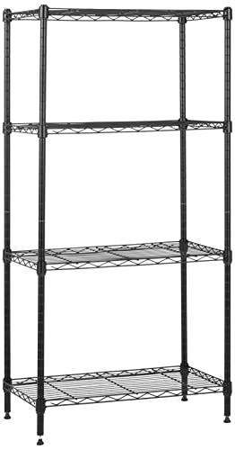 Amazon Basics 4-Shelf Steel Wire Storage Shelves for Garage - Image 2