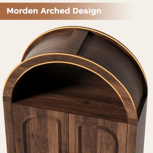 Arched Over the Toilet Storage Cabinet, Freestanding - Image 6