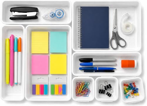 Masirs Interlocking Drawer Organizer Bins - Image 2