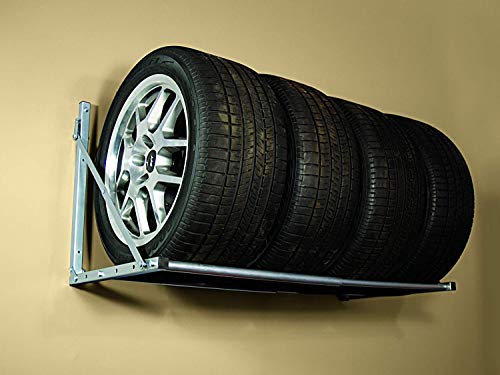 HyLoft Wall-Mounted Folding Tire Storage Loft Rack - Image 3