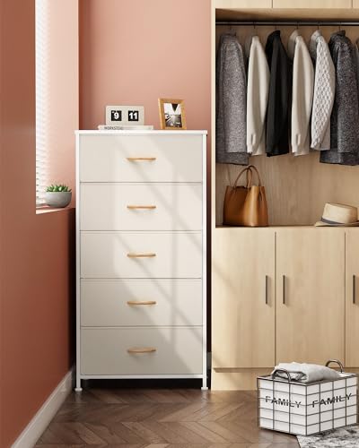 Tall Dresser, Wide Vertical Fabric Storage Organizer - Image 6