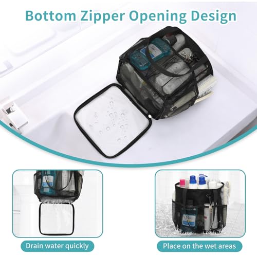 Mesh Shower Caddy Portable for College Dorm Room Essentials - Image 4