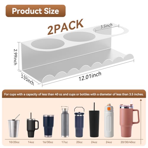 Magnetic Stanley Cup Holder for Fridge, Water Bottle - Image 3