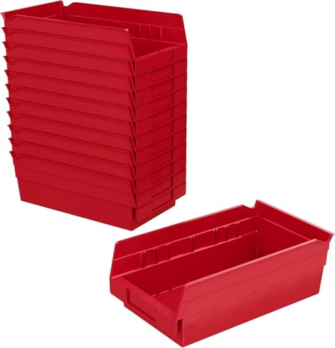 Akro-Mils 30130 Heavy Duty Plastic Shelf Bins, 12"x 6.5"x 4" - Image 2