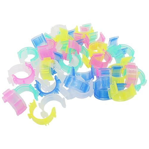 Kyuionty 100 Pcs Sewing Bobbin Clips, 5-Color Assortment Thread - Image 6