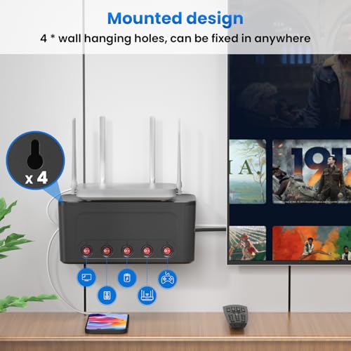 Power Strip with Cable Management Box, Large Cable O | All Products - Image 6