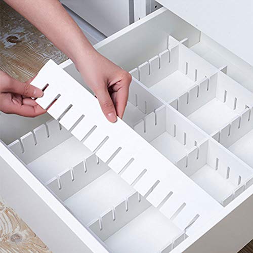 12Pcs Drawer Dividers, 16.93" x 2.76" - Image 2