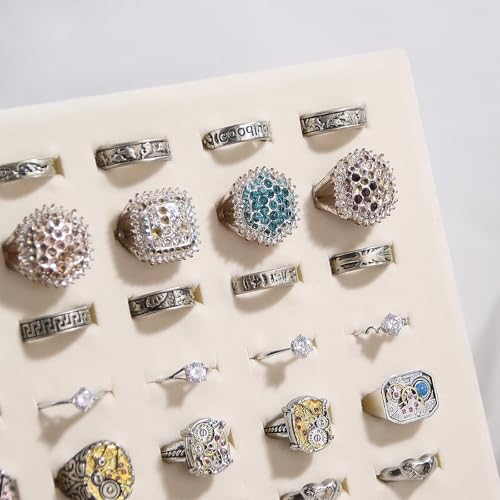 Ring Display Stand, Velvet Ring Holder - Image 5
