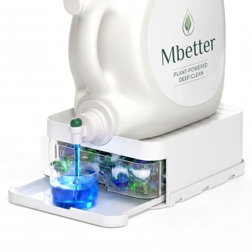 3-in-1 Laundry Detergent Holder + Storage Drawer + Drip Tray - Image 2