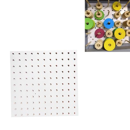 100 Spools Sewing Thread Holder Wall Mounted, Wooden Peg - Image 3