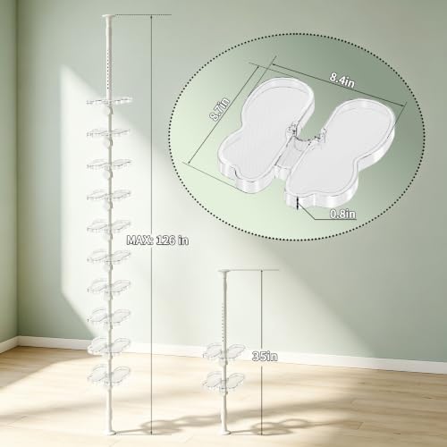 Shoe Organizers – 10-Tier Free Standing Shoe Racks - Image 4