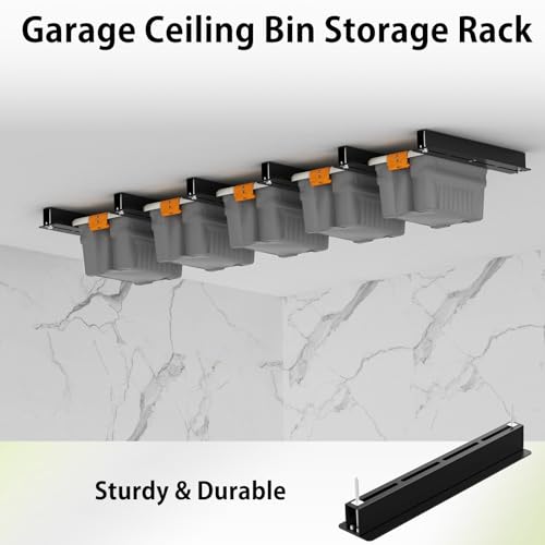 Heavy Duty Ceiling Storage Rack,Overhead Garage Storage Rack - Image 4