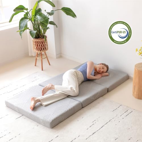 MLILY Single Trifold Mattress, 4 Inch Foldable Gel M | All Products - Image 5