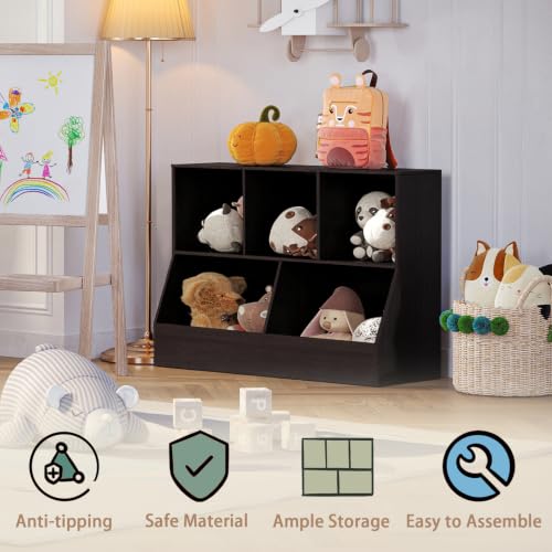 DINZI LVJ Toy Storage Organizer, Kids Cubby Cabinet - Image 6