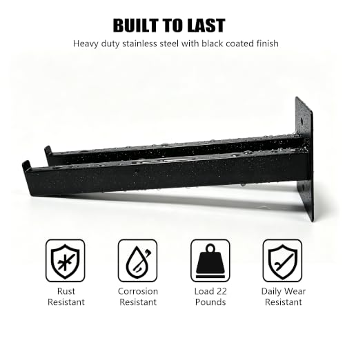 Shovel Holder Wall Mount, Heavy Duty Shovel Tool Rack - Image 6