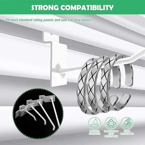 60Pcs 4 Inches Slatwall Hooks Assortment Set, Heavy Duty - Image 7