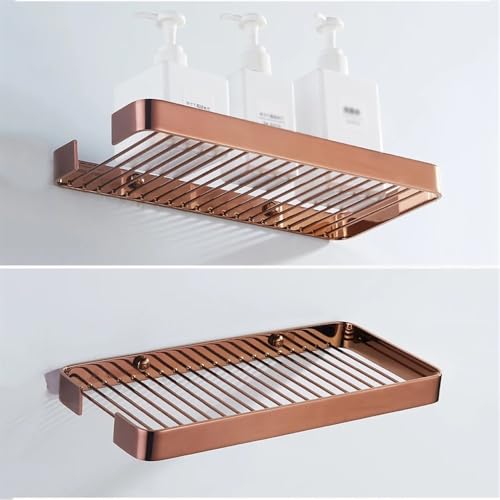 Shower Caddy Shower Shelf, 11.8 Inch Modern Minimalist Metal - Image 4