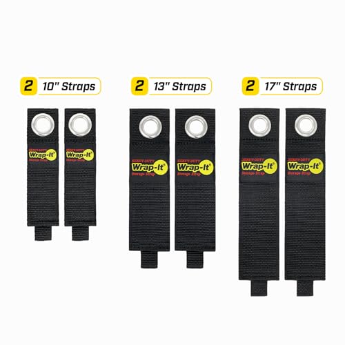 Heavy-Duty Wrap-It Storage Straps - Assorted 6-Pack - Image 4
