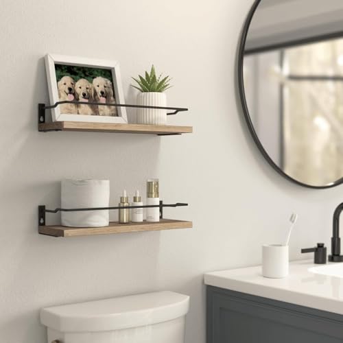 RICHER HOUSE Floating Shelves Bathroom, Small Wall Shelf - Image 3